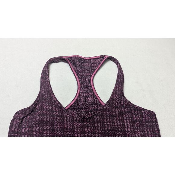 Lululemon Tank Size 6 Cool Racerback Ziggy Wee August Glo Purple‎ Red - Picture 3 of 8
